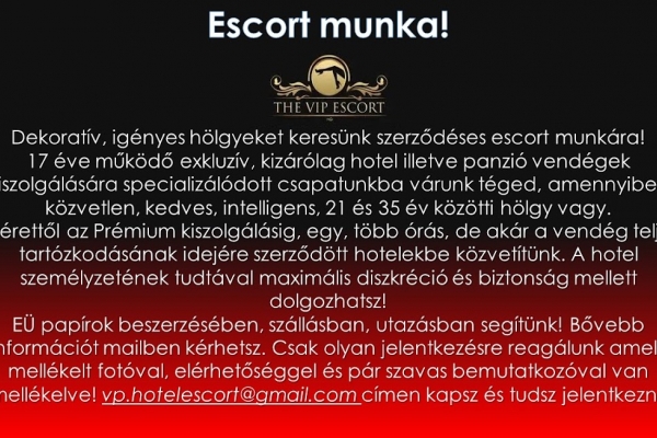 Erotikus munka Budapest